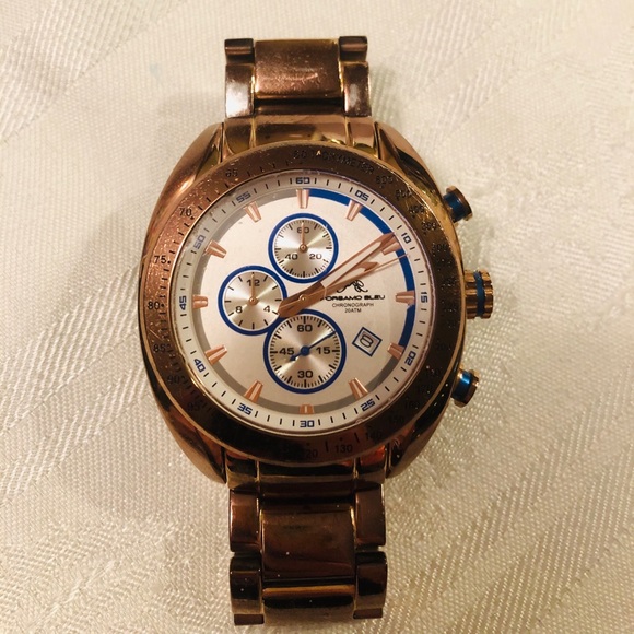 Porsamo Bleu Rose Gold Multi-Function Luxury Watch - Picture 4 of 10